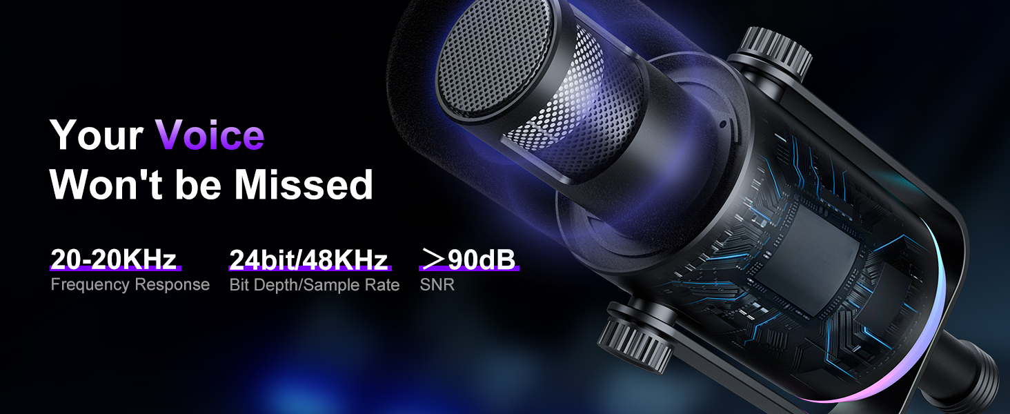 Dynamic Gaming Microphone