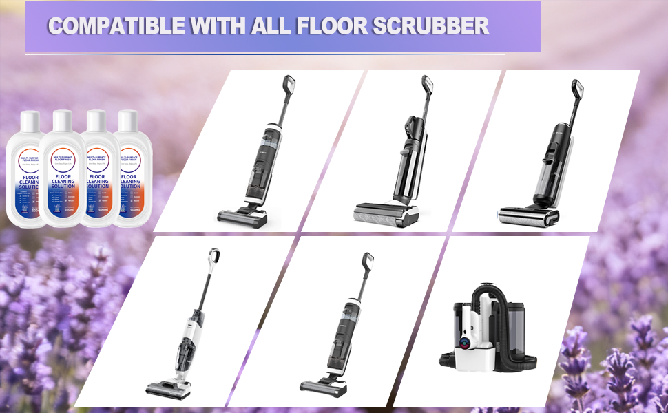 compatible with all floor scrubber