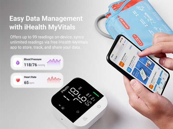 Easy Data Management with iHealth MyVitals