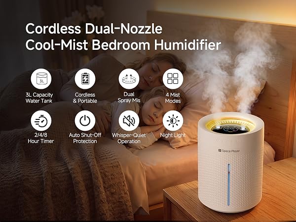 humidifiers for bedroom