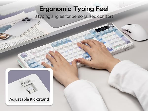 EPOMAKER TH99PRO Wireless Gaming Keyboard