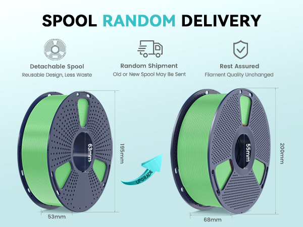 SUNLU 3D Printer Filament, Neatly Wound PLA Meta Filament 1.75mm