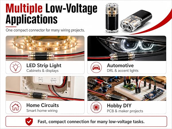 Multiple Low-Voltage Applications