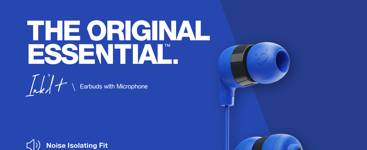 Skullcandy Ink'd+ Wired Earbuds