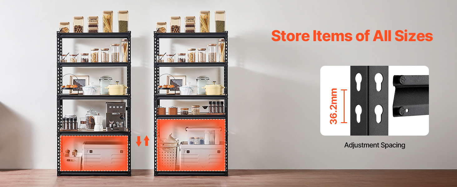 metal garage shelving