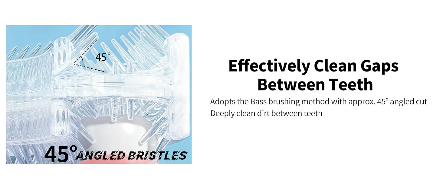 Kids Electric U Shaped Toothbrush