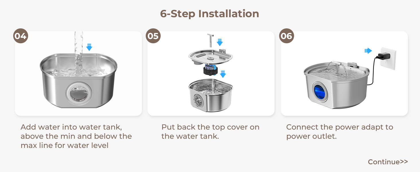 automatic water dispenser for cats