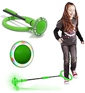 Amble Skip Ball for Kids - Ankle Skip It Ball Jump Rope - Birthday Gift for Girls and Boys - Fold...