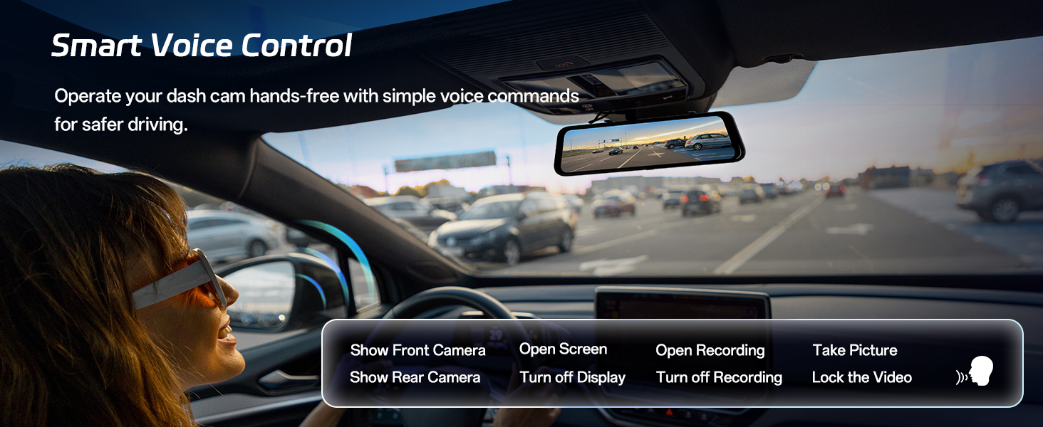 digital rear view mirror