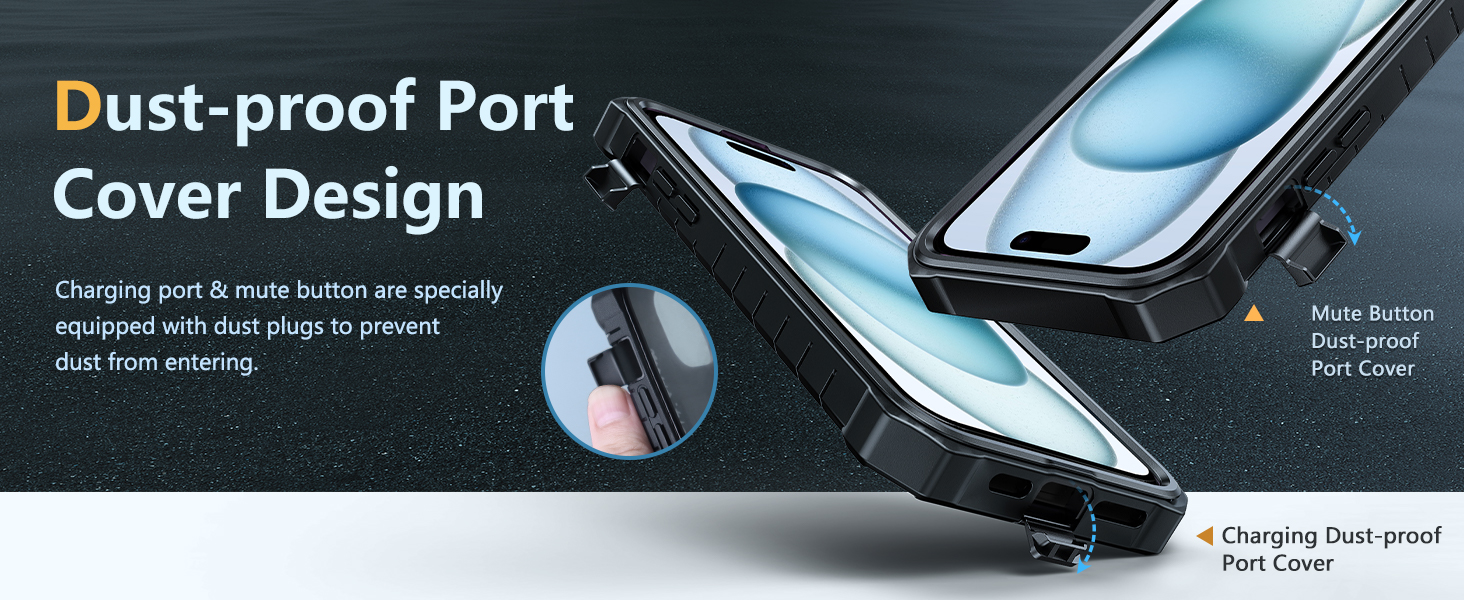iPhone 15 case duty proof