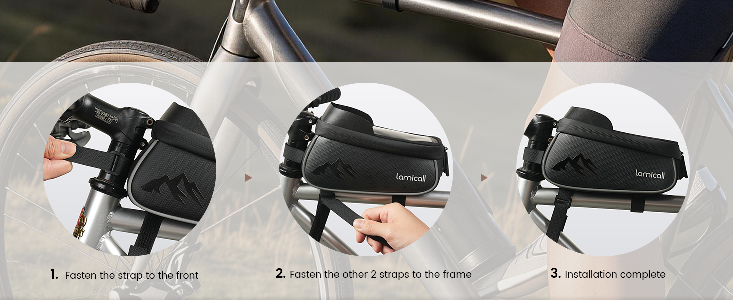 bike top tube bag