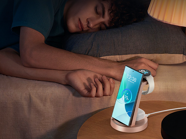 bedside nightstand charging station