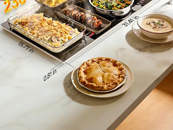 warming trays for buffets party warming mat for food