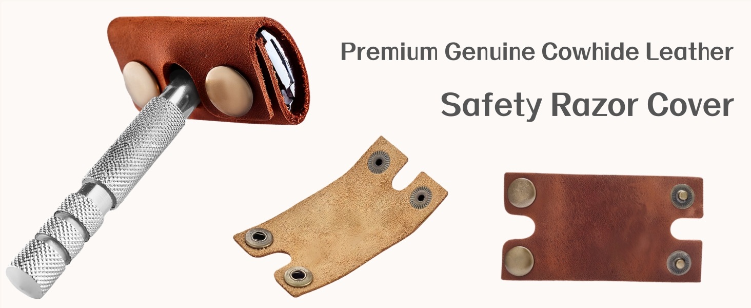 Leather Razor Cover