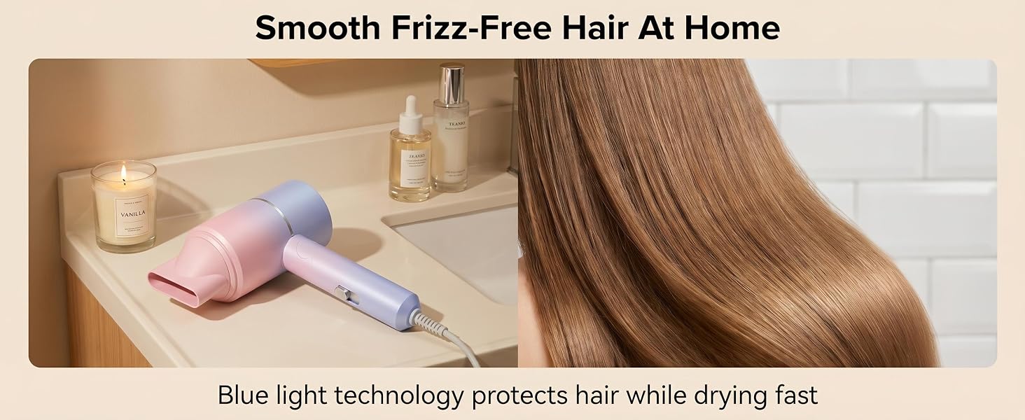 SmoothFrizz-FreeHair At Home