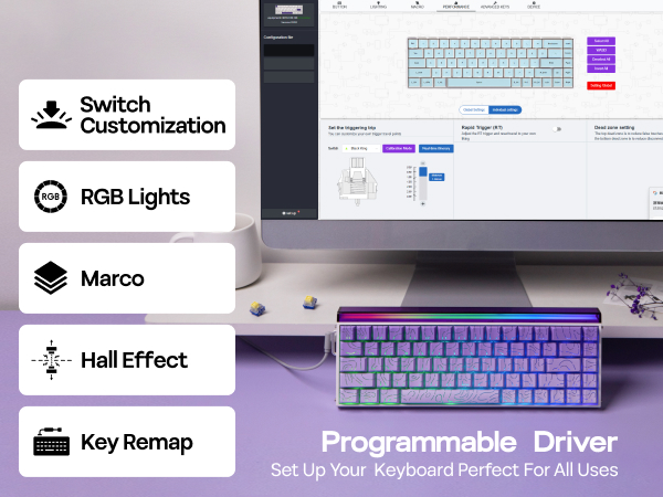 Wired Magnetic Gaming Keyboard