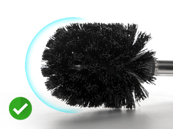 Non-spill bristles for toilet brush 02