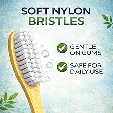 Soft Nylon Bristles