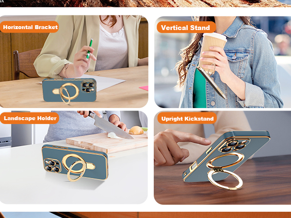 Adjustable Magnetic Stand Phone Case 