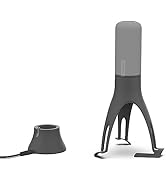 Uutensil Stirr Plus - The Unique Automatic Pan Stirrer with Timer - Rechargeable USB Stand - Grey