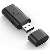 5.3 transceiver 2-in-1 USB Adapter,USB Bluetooth Adapter, Built-in Microphone, Used for TV, Home ...