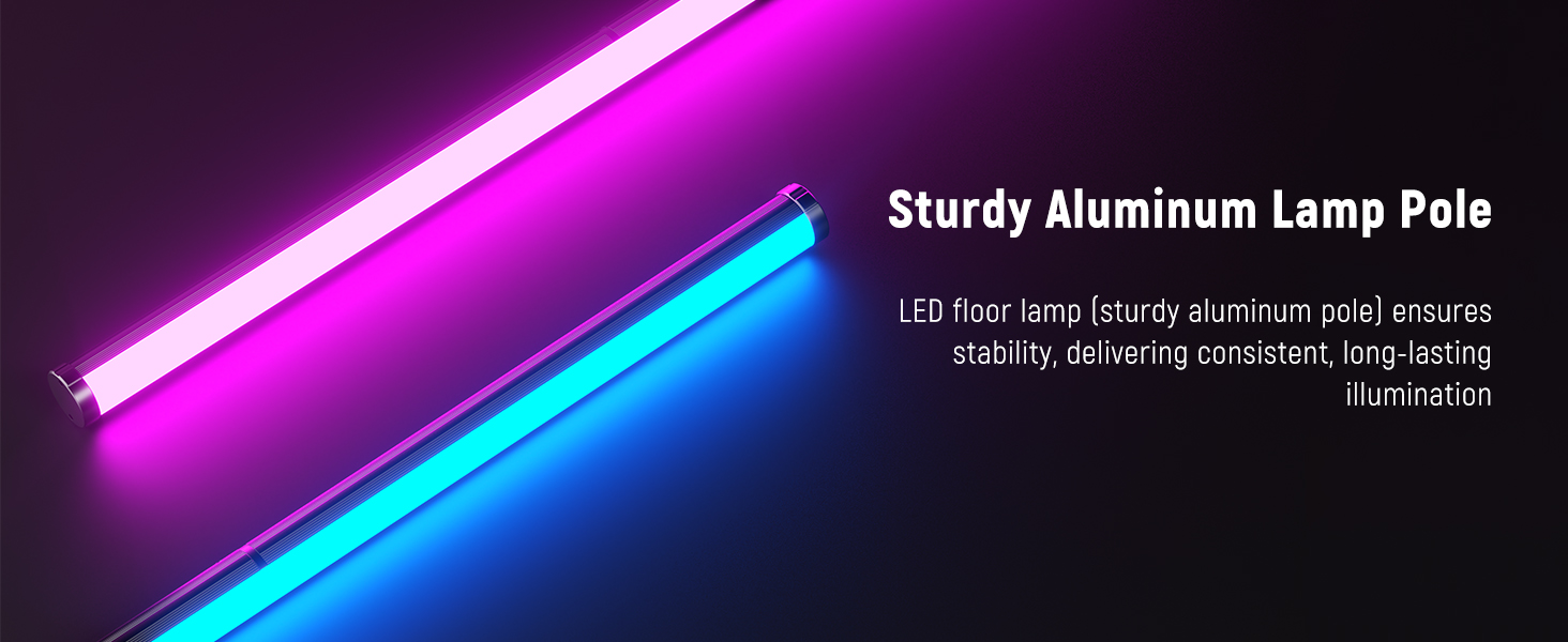 Sturdy Aluminum Lamp Pole