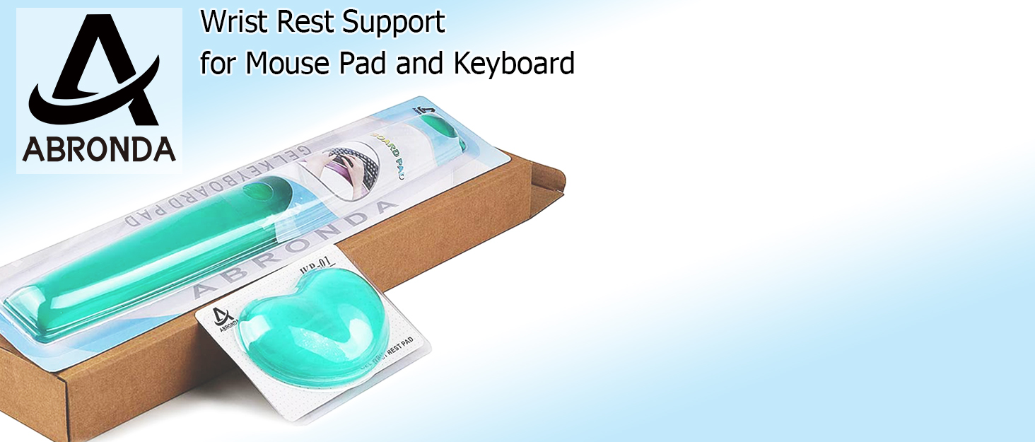 Wrist Rest Support for Mouse Pad and Keyboard
