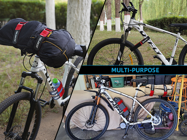 26'' x 1.5'' Trilancer Adjustable Bike Wheel Stabilizer Strap