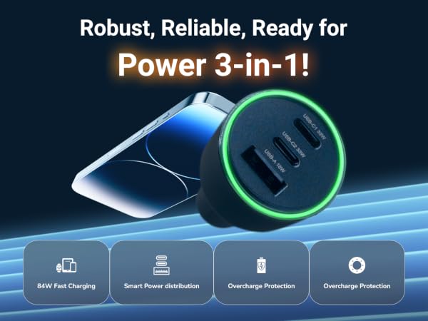 Robust, Reliable, Ready for Power 3-in-1!