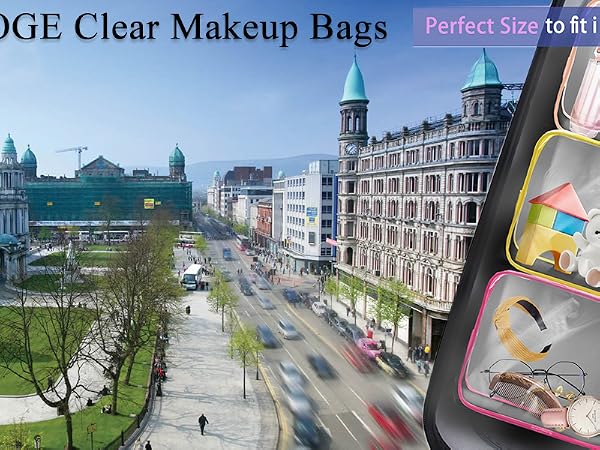 Clear Travel Toiletry Bag