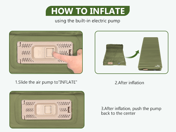built-in air pump,camping air mattress,camping mat,sleeping pad for camping,camping sleeping pad