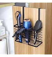 YIGII Hair Dryer Holder - Hair Tool Organizer 3-in-1 Blow Dryer Holder Adjustable Height, Bathroo...