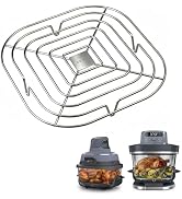 Stainless Steel Rack For Ninja Crispi Pro AS101CY 6QT,Air Fryer Accessories Compatible With Ninja...