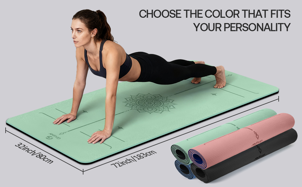 yoga mat non slip
