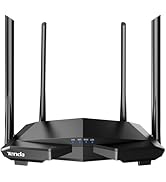 Tenda AC1200 Smart WiFi Router, High Speed Dual Band Wireless Internet Router with Smart APP, 4 x...