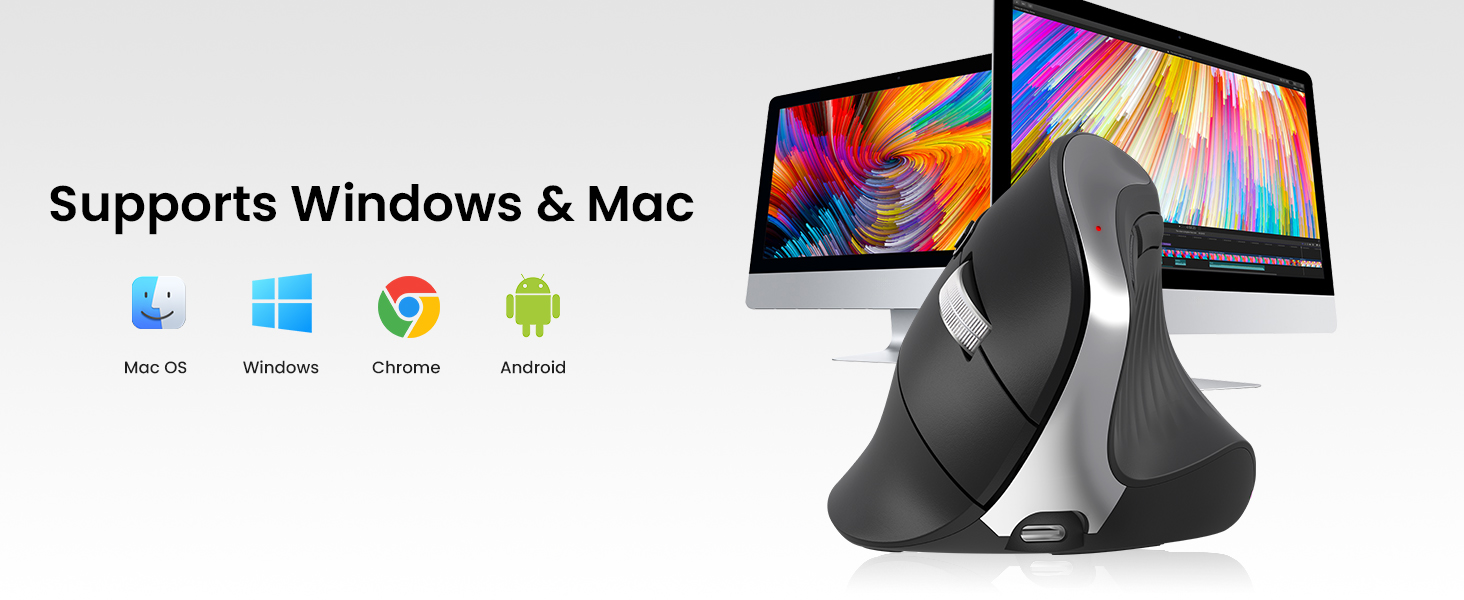 bluetooth ergonomic mouse