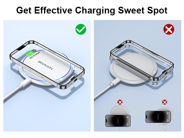 WIRELESS CHARGING PAD WHITE