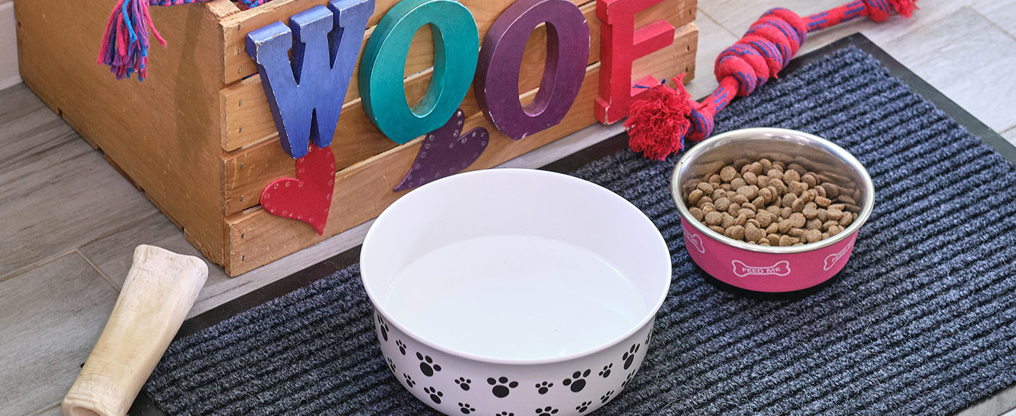 pet dog mat muddy paw