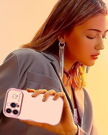 cute wave plating case for iphone