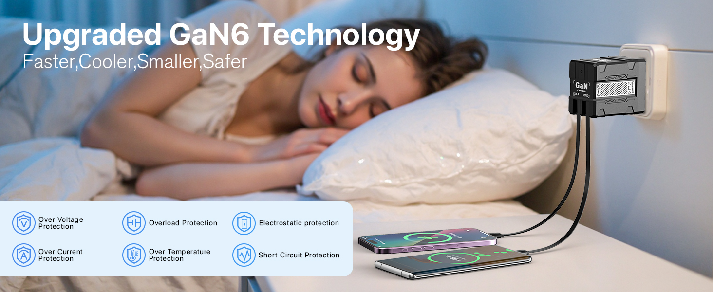 retractable phone charger wall plug