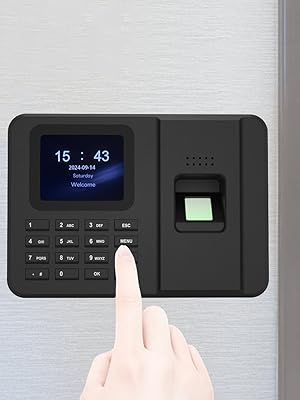 Clock in and out machine