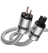 Tertullus HiFi Audiophile AC Power Cable Highend Audio Power Cable 3-Prong 14AWG Audiophile Power...