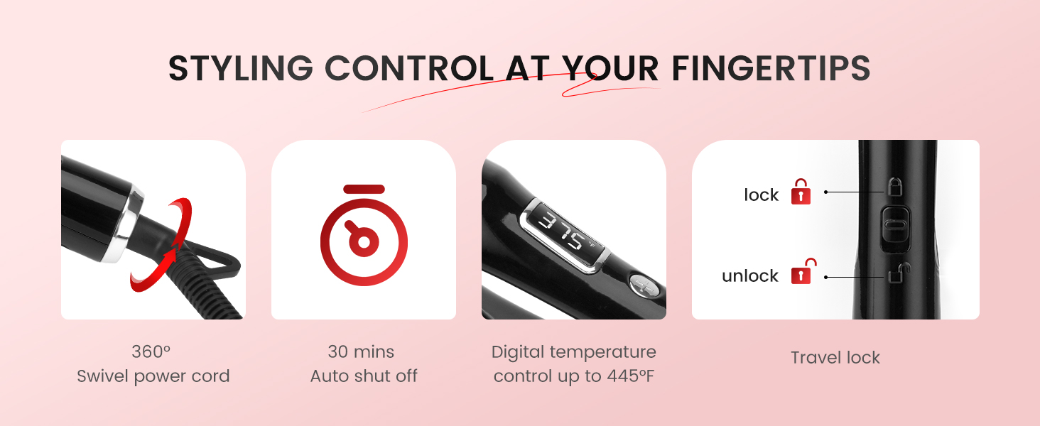 Styling control at you finger