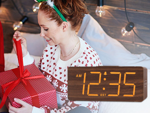 digital clock large numbers