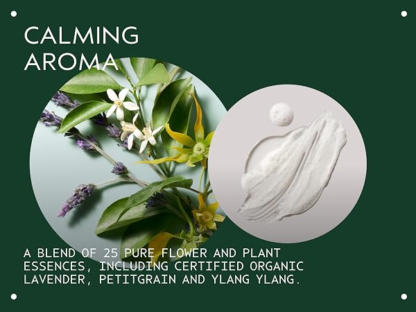 Shampure Nurturing Shampoo power your peace, lavender, petitgrain, ylang ylang