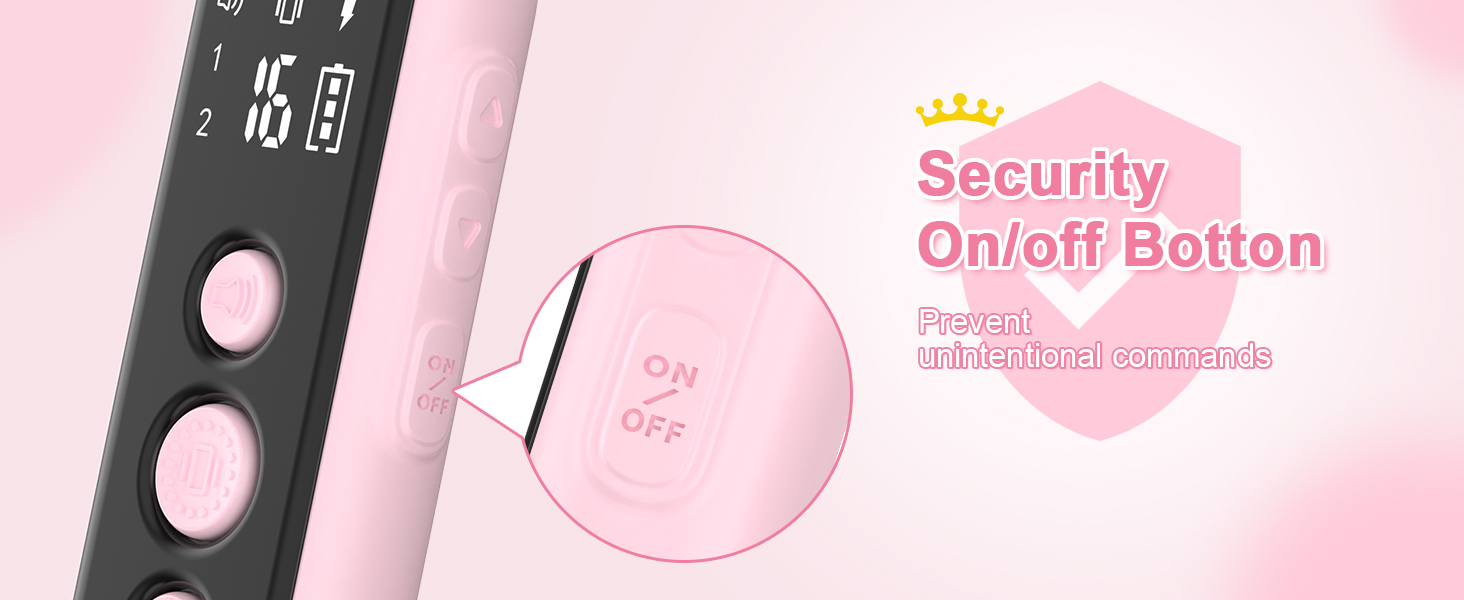 Security On/Off Button