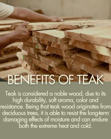 benefits of teak wood