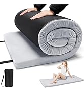 TokSay Foam Camping Mattress - Portable Roll Up Sleeping Pad for Car, Tent, Cot &amp; Floor - Waterpr...