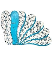 6 Pair Pack Set Actifresh Hygienic Shoe Insoles with Swiss Dirt Technology by Sanitized | Made in...