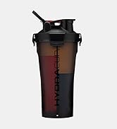 Hydra Cup DualShaker Pro 32 oz Shaker Bottle for Protein Shakes, Shaker Cup w/Handle &amp; Ball Blend...